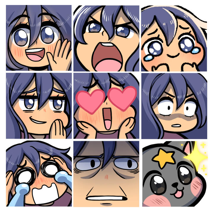 Daughter of the Moon Emotes Daughter of the Moon Emotes